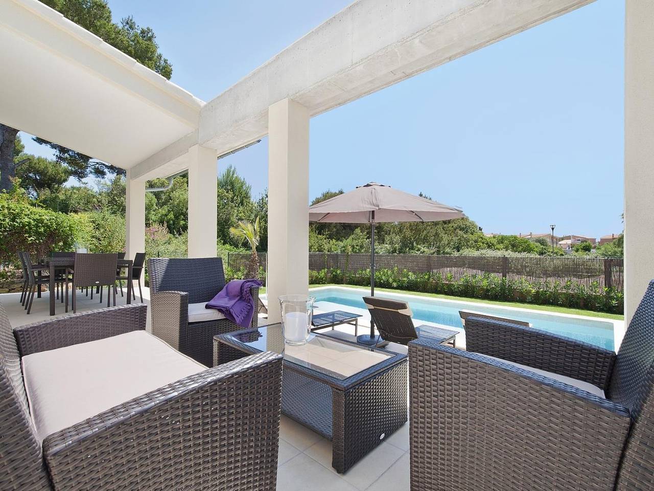 Villa Mar Ii - Spektakuläre Villa mit Pool und Garten in Alcúdia in Es Barcarès, Alcúdia