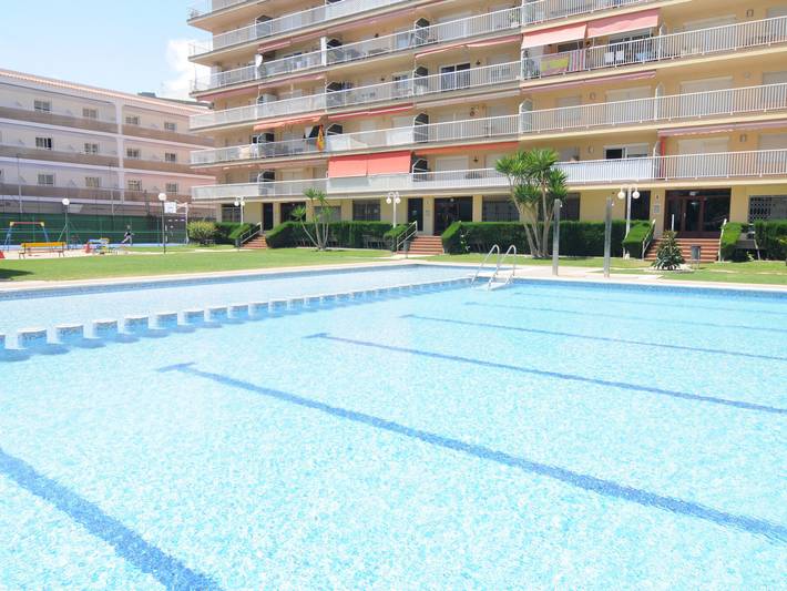 Vakantieappartement voor 4 personen, met tuin en zwembad in Malgrat de Mar