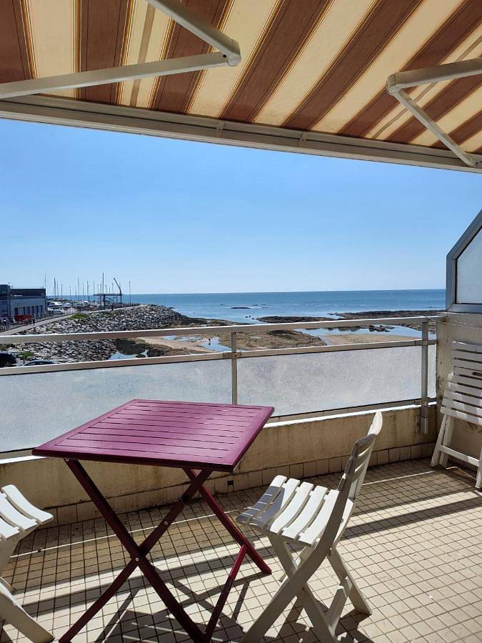 Ferienwohnung für 2 Personen, mit Balkon und Ausblick in La Turballe