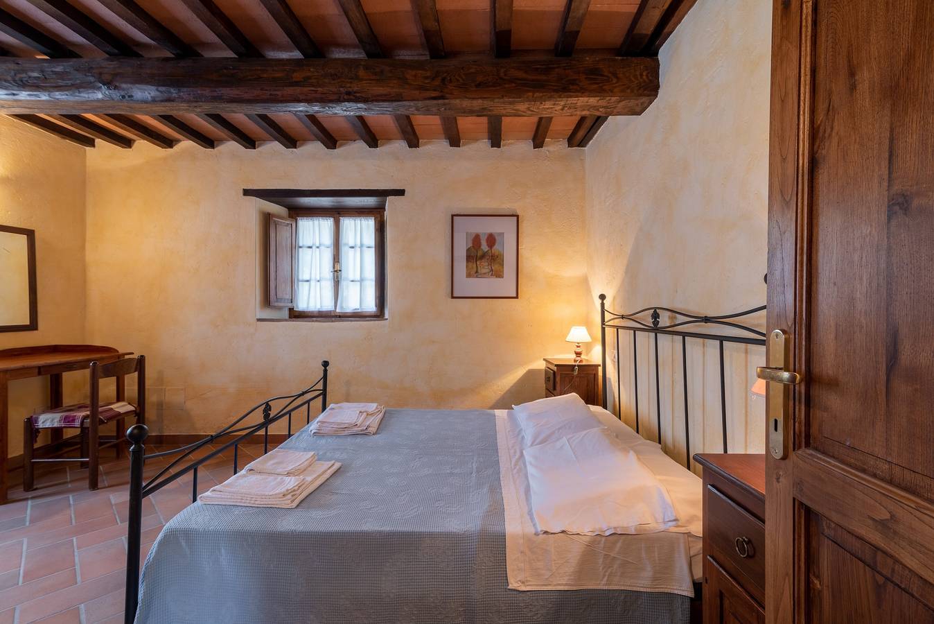 Agriturismo 'Cuiano La Stella' con vista sulle montagne, piscina in comune e Wi-Fi in Provincia di Arezzo