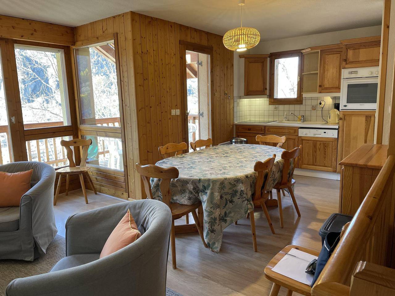 Apartamento entero, Chalet l'Alp du Pontet - Apartamento dúplex 4 piezas 8 personas (A3) in Valloire, Región de Saint-Jean-de-Maurienne