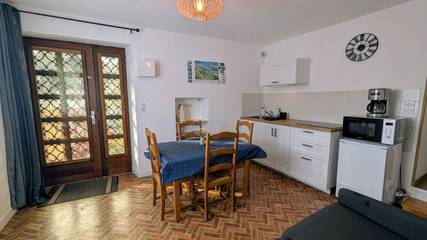 Gîte pour 4 personnes, avec terrasse, animaux acceptés en Savoie