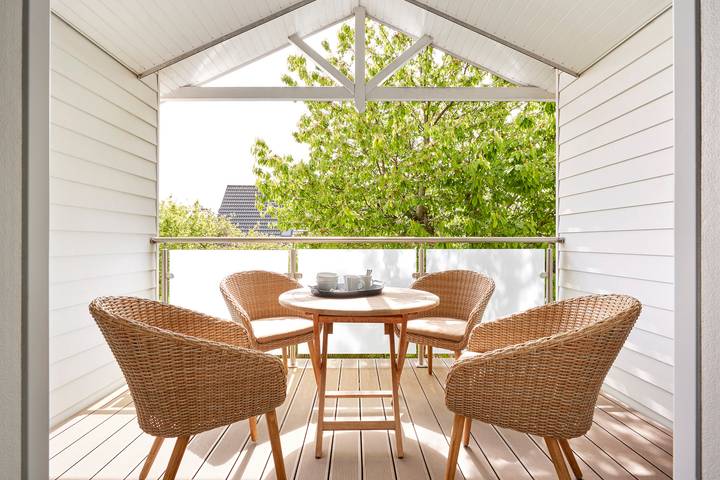 Ferienwohnung für 4 Personen, mit Balkon und Garten - 1