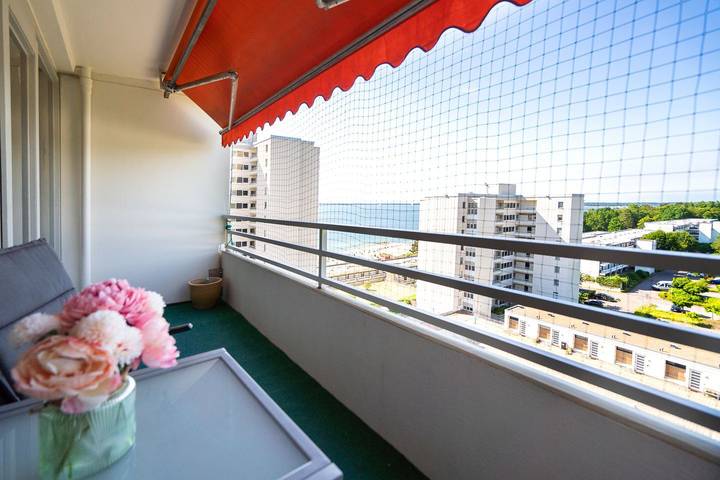 Ferienpark für 6 Personen, mit Balkon