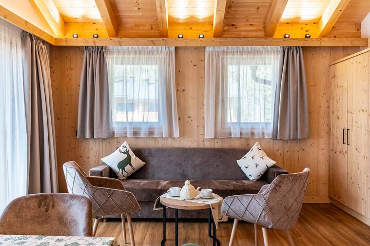 Hütte für 6 Personen, mit Balkon und Sauna in Alta Badia - 3