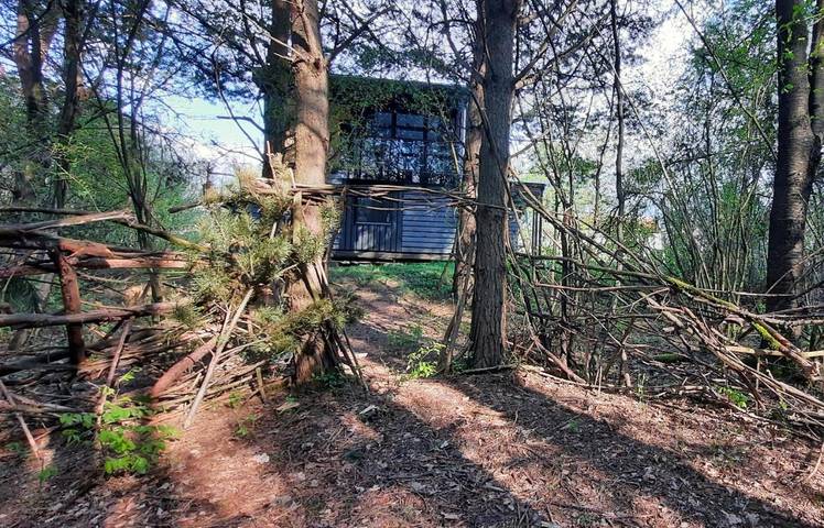 Glamping voor 8 personen, with balkon and sauna as well as uitzicht in Hongarije