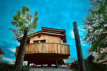 Ferienhaus für 5 Personen, mit Garten und Sauna in Bernbeuren