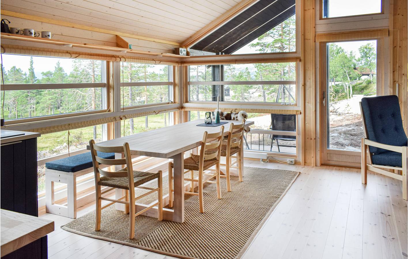 Ferienhaus für 7 Personen mit Garten in Flå