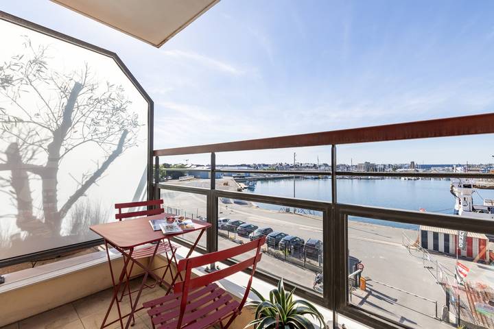 Appartement de vacances pour 4 personnes, avec balcon à Saint-Malo