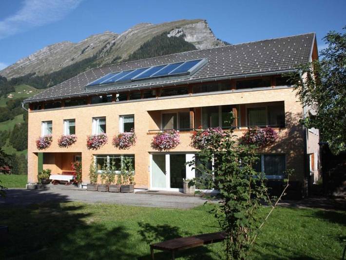 Ferienwohnung für 3 Personen, mit Garten und Balkon sowie Ausblick in Au - 2
