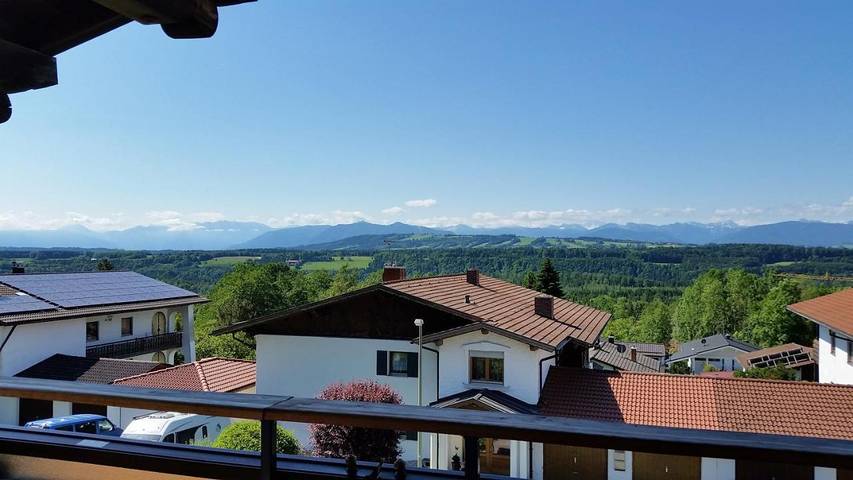 Ferienwohnung für 4 Personen, mit Balkon und Terrasse sowie Sauna und Ausblick in Hohenpeißenberg - 2