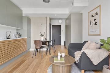 Ferienwohnung für 2 Personen, mit Balkon und Garten, kinderfreundlich in Den Gamle By (Aarhus)