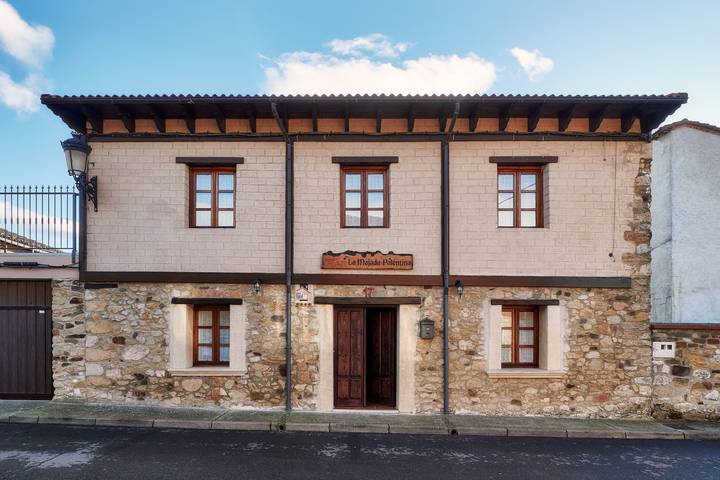 Landhaus in der Montaña Palentina – Naturpark, Ausblick und privater Garten in Santibáñez de la Peña, Cordillera Cantábrica