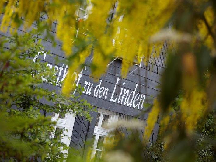 Gasthof zu den Linden - Einzelzimmer mit Badezimmer, Gartenblick in Kreis Olpe, Sauerland
