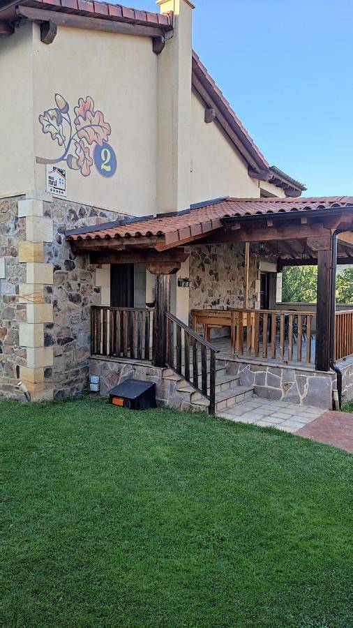 Casa de vacaciones para 14 personas, con Balcón y Terraza además de Jardín y Vistas en El Valle (Soria)
