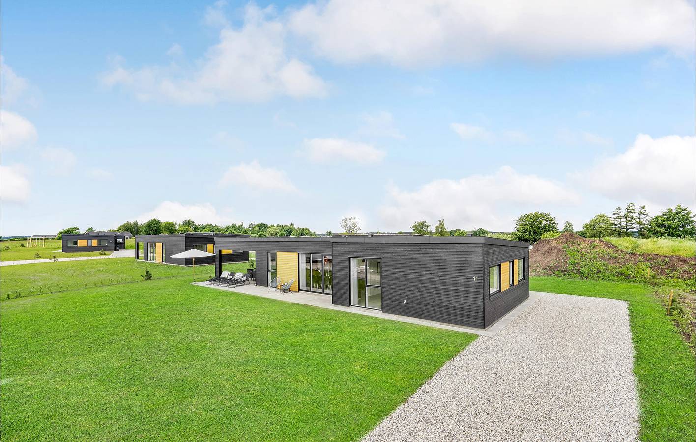 Feriehus for 8 personer med terrasse in Hjarbæk, Limfjord in Westjütland