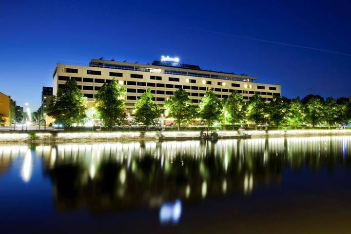 Hotel dla 2 osób, z Taras i Sauna oraz Widok w Turku