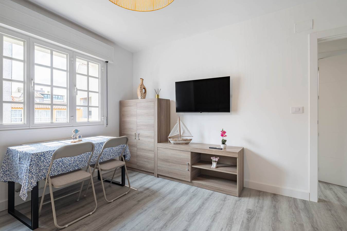 Apartamento entero, Apartamento 'Muelle' con vistas al mar y Wi-Fi in Cambados, Rias Baixas