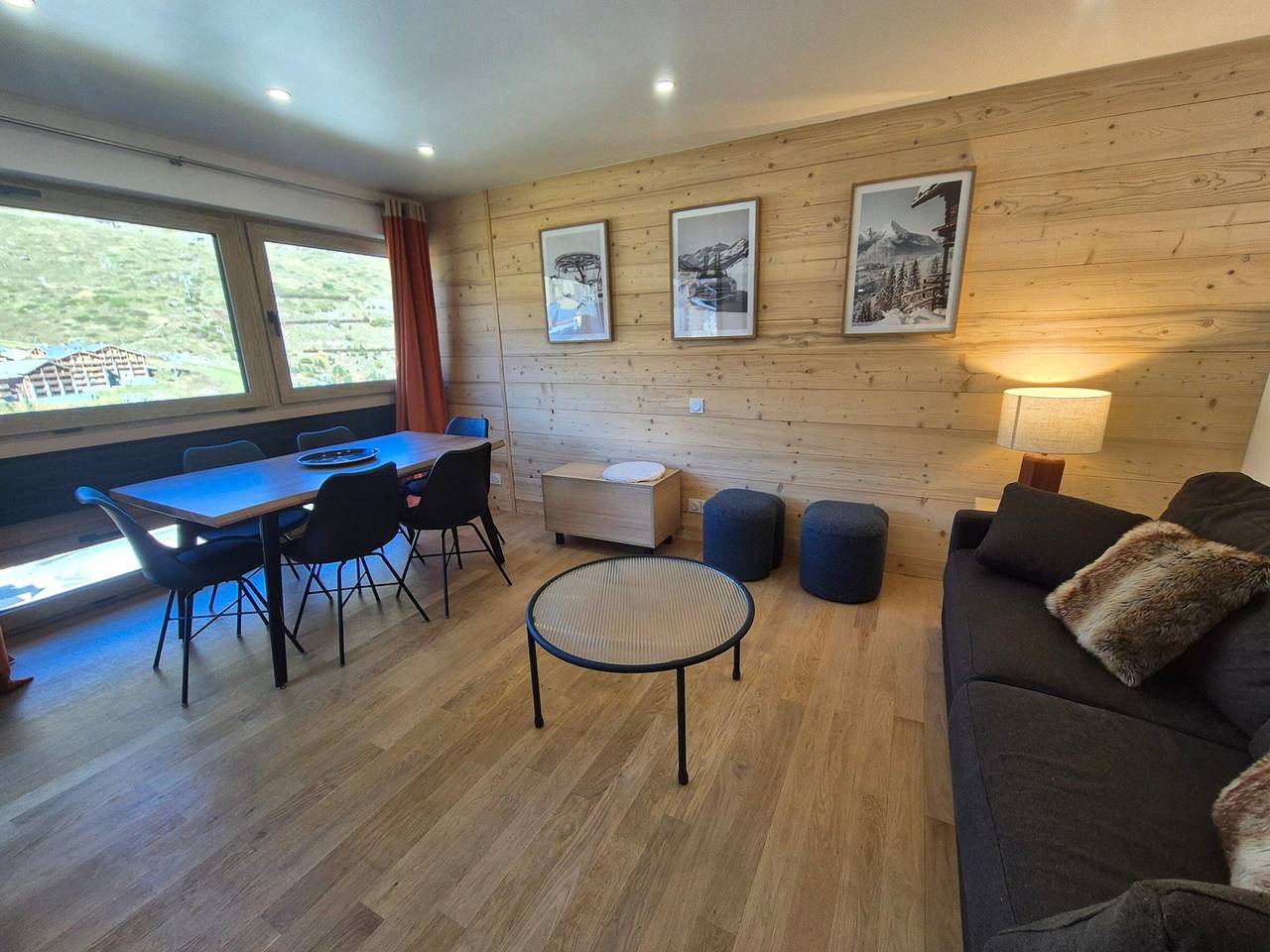 Appartement entier, Appartement rénové avec balcon, au pied des pistes à Tignes in Tignes, Parc National de la Vanoise