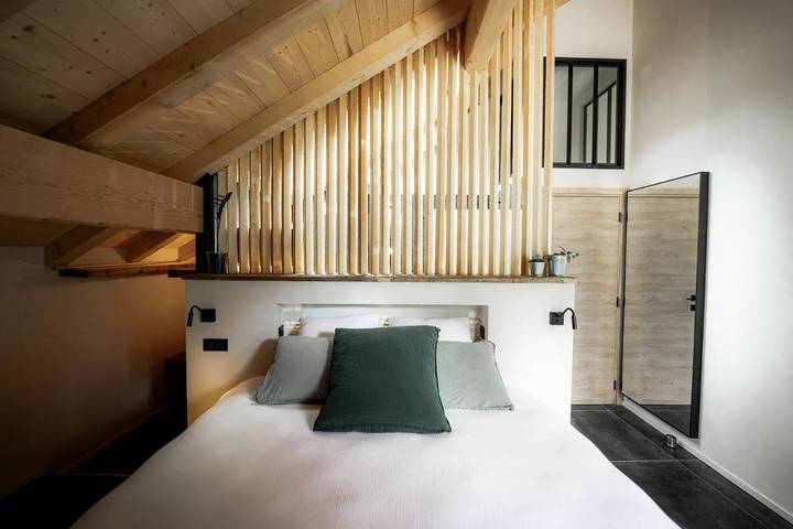 Chambre d’hôte pour 2 personnes, avec Terrasse ainsi que Jardin et Vue