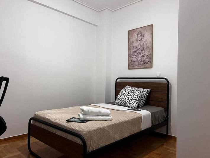 B&b per 2 persone, con balcone e panorama in Atene