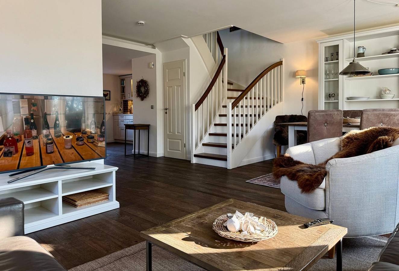 Reet-Ferienhaus - Der Mühlenhof St. Peter - Reihenendhaus 7 in St. Peter-Ording, Eiderstedt