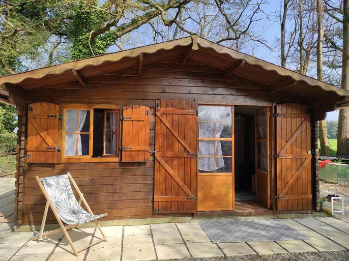 Location de vacances pour 2 personnes, avec Terrasse ainsi que Jardin et Vue à Guenrouet - 2