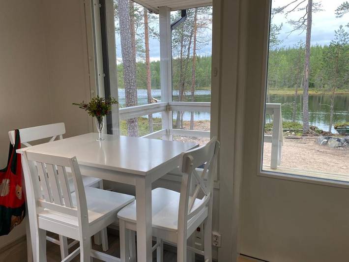 Chalet pour 2 personnes, avec terrasse ainsi que sauna et vue à Rovaniemi - 2