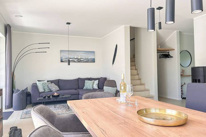 Ferienhaus für 6 Personen, mit Terrasse und Garten sowie Sauna