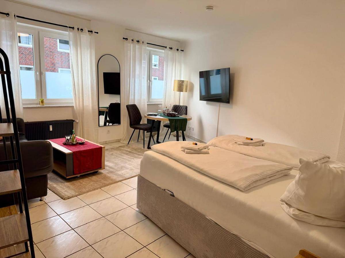 Appartement entier, Modernes Studio im Herzen von Würselen, gemütlich, zentral & mit Netflix in Würselen, Rhénanie