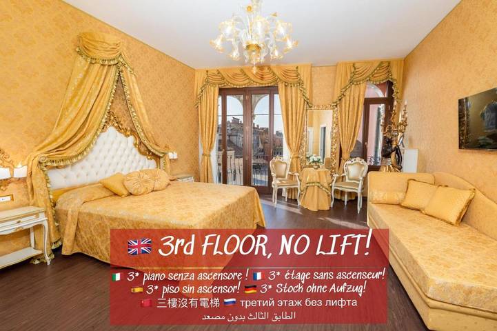 BnB für 2 Personen, mit Ausblick in Venedig