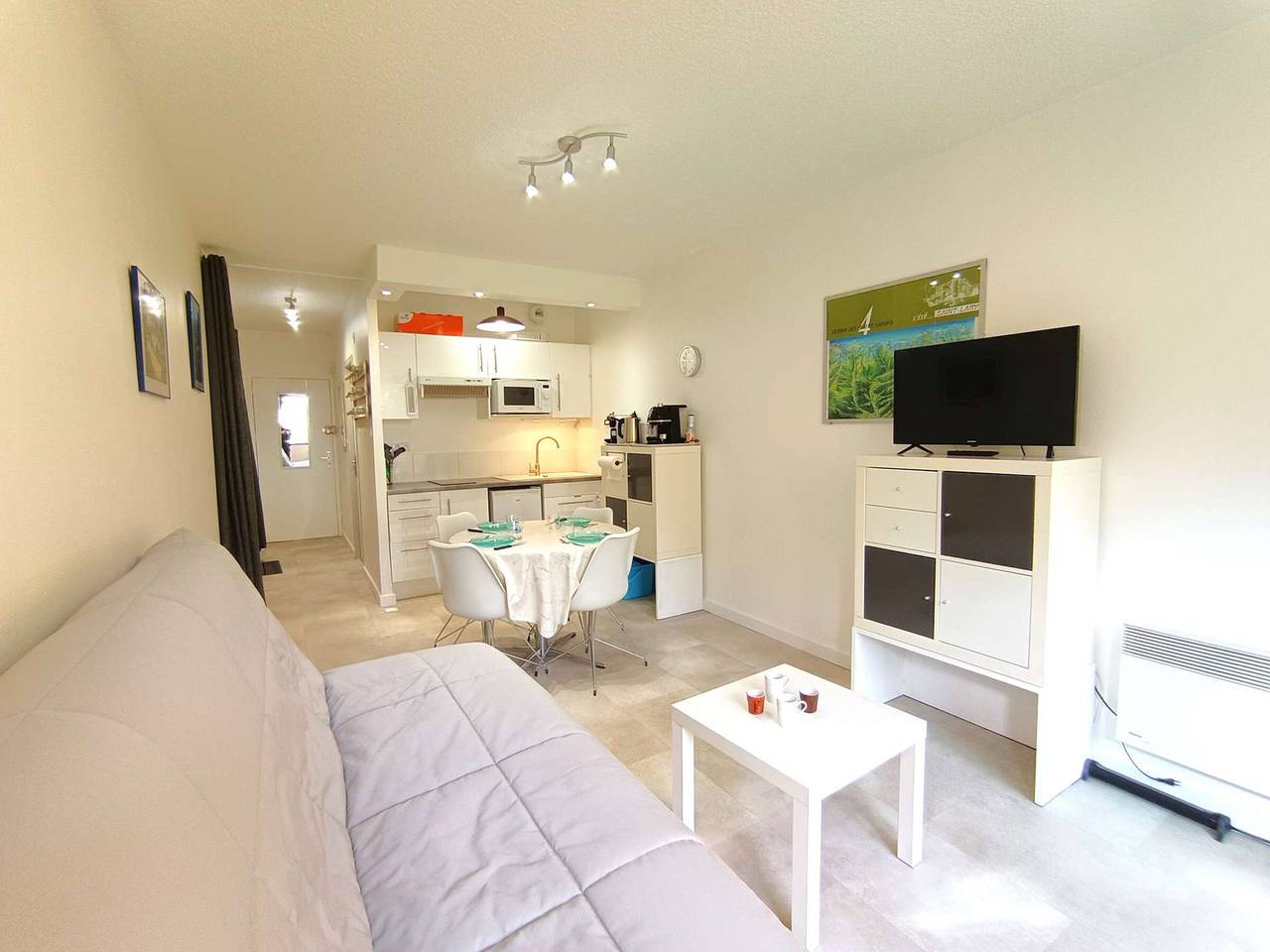 Ganzes Studio, Gemütliches Studio für 4 mit Balkon und Parkplatz in Saint-Lary-Soulan in Saint-Lary-Soulan, Nationalpark Pyrenäen