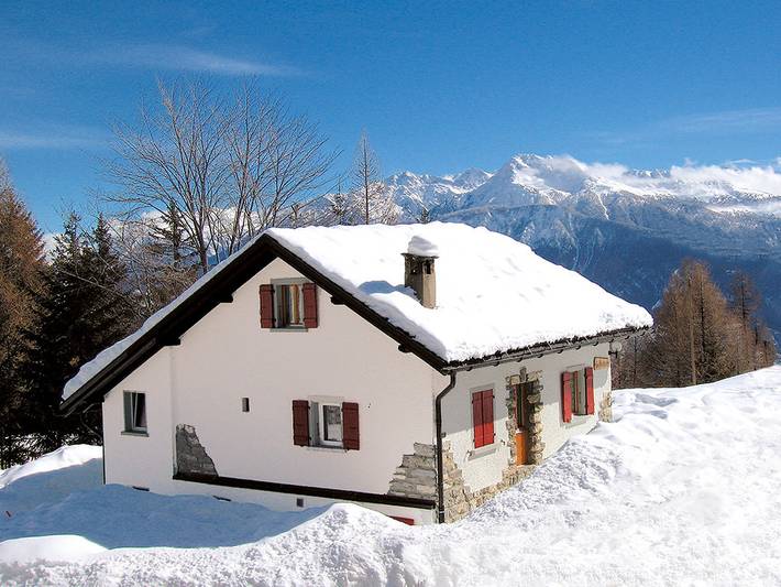 Location de vacances pour 12 personnes, avec Vue à Randogne