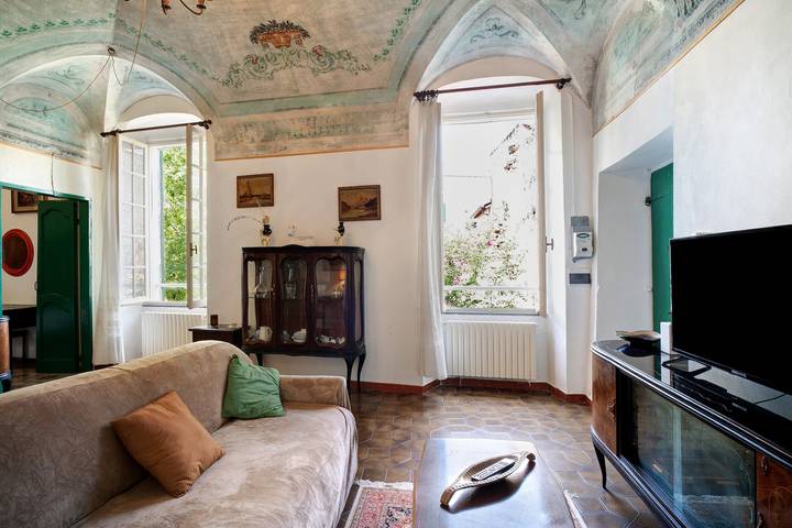 Appartamento intero, Appartamento per vacanze "Borgo Di Rollo Con Vista Panoramica" con vista mare in Bande di Là-Rollo, Andora