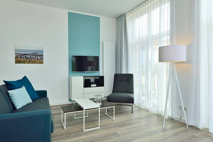 Ferienwohnung für 3 Personen, mit Sauna und Terrasse auf Wangerooge