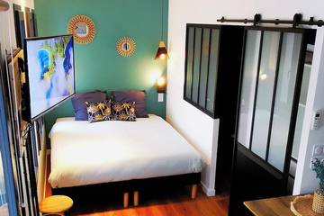 Gîte pour 3 personnes, avec jardin et terrasse à Andancette
