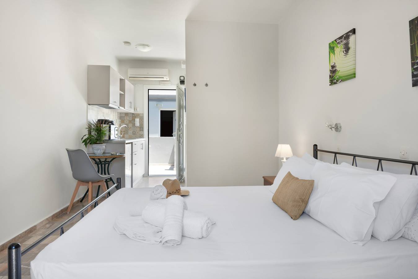 Ganze Wohnung, Ferienwohnung 'No 12' mit Gemeinschaftspool, Wi-Fi und Klimaanlage in Panormos, Kalymnos