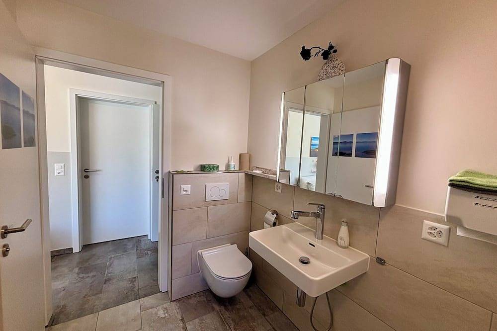 3 Zi. Apartment Villa Sonnglück am Natur-Schwimmteich im Schweizer Wander-Jura in Zullwil, Kanton Solothurn