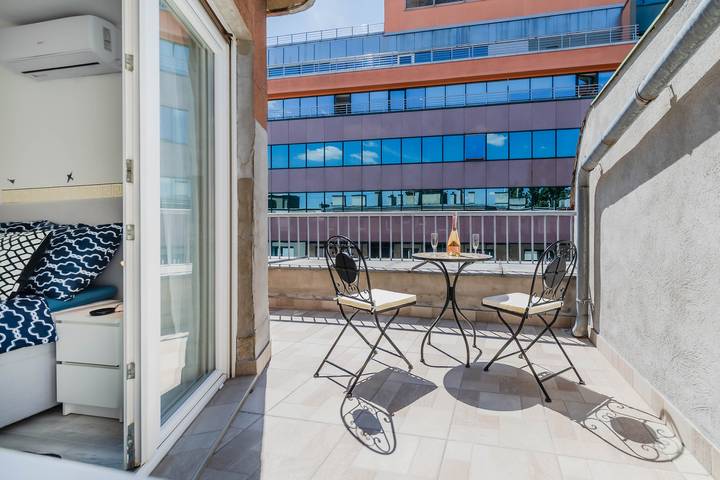 Location de vacances pour 2 personnes, avec terrasse à Zagreb