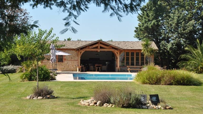 Location de vacances pour 10 personnes, avec piscine et jardin à Saint-André - 2