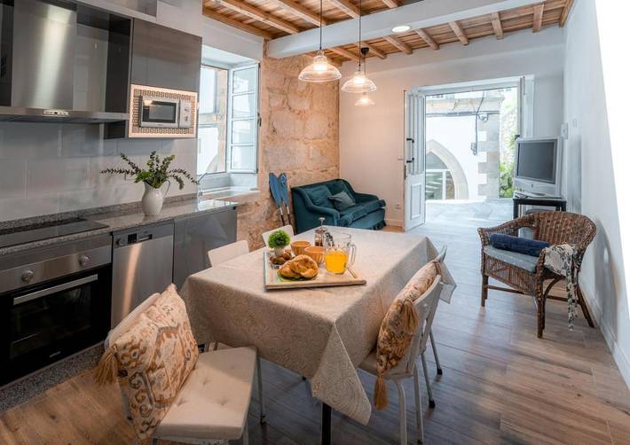 Casa vacanza per 10 persone, con Balcone e Panorama a Muros-Galizia