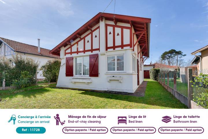 Location de vacances pour 4 personnes, avec jardin, animaux acceptés à Andernos-les-Bains - 2