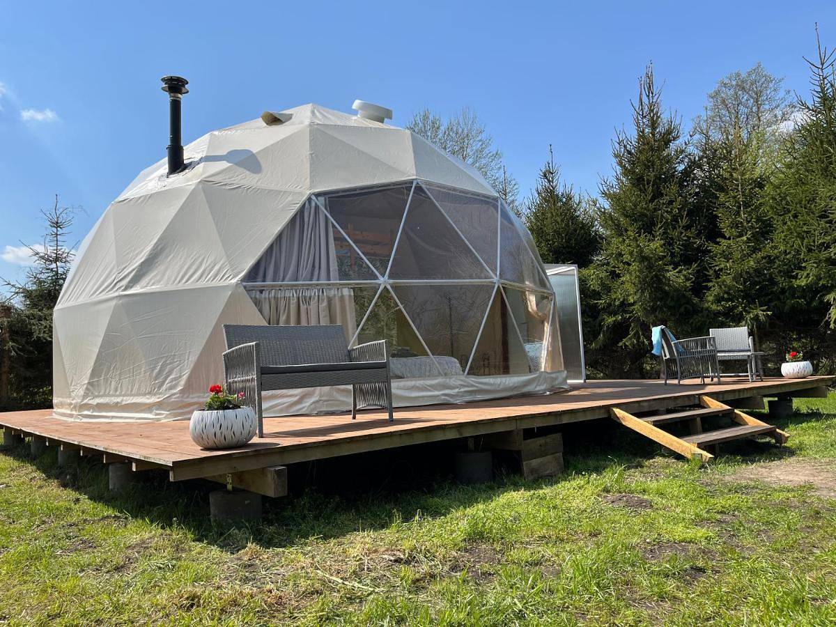 Glamping w sercu mazur z prywatną plażą in Mazury