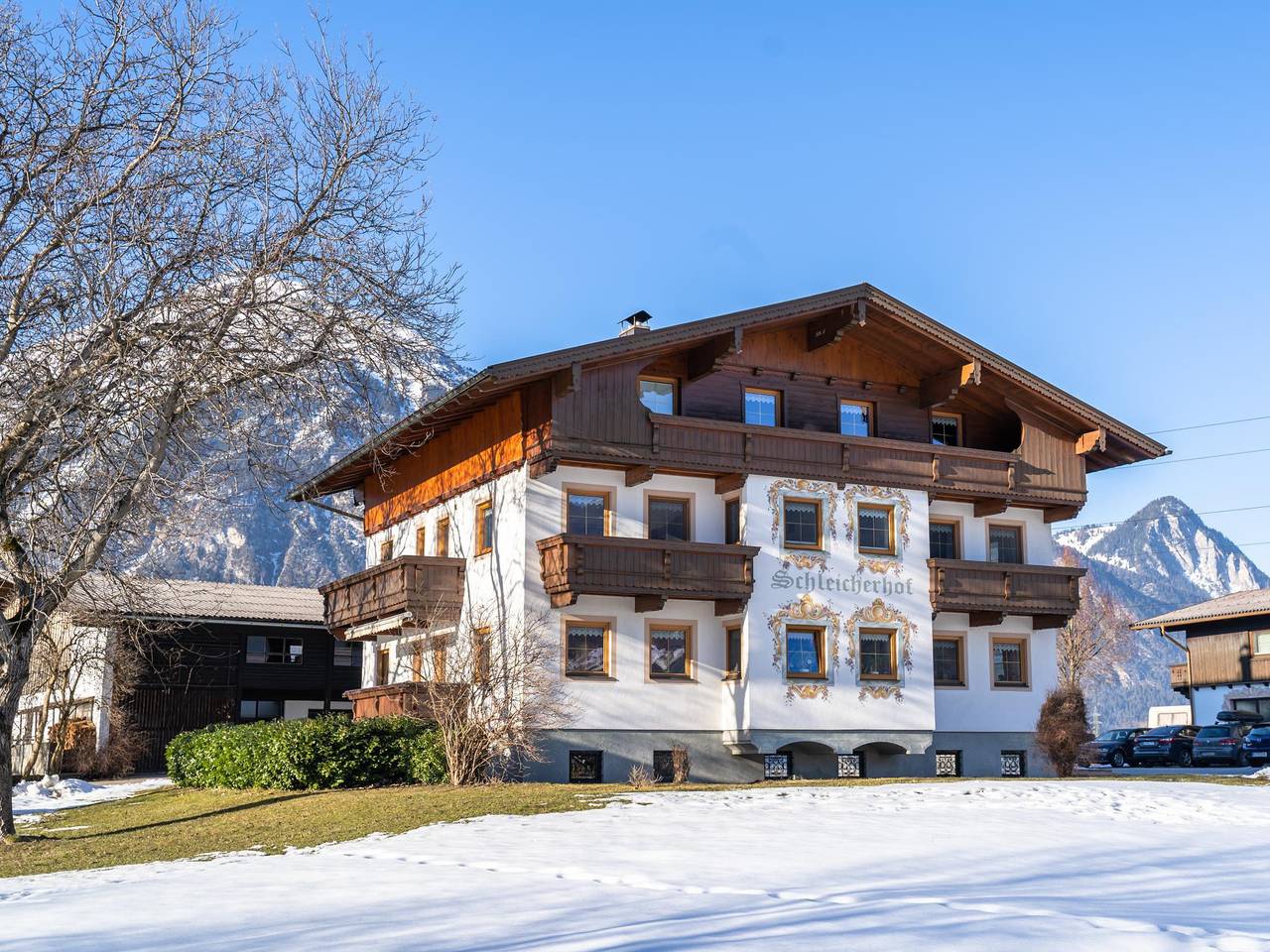 Ganze Wohnung, Schönes Ferienhaus auf einem Bauernhof in Tuxer Alpen, Strass im Zillertal