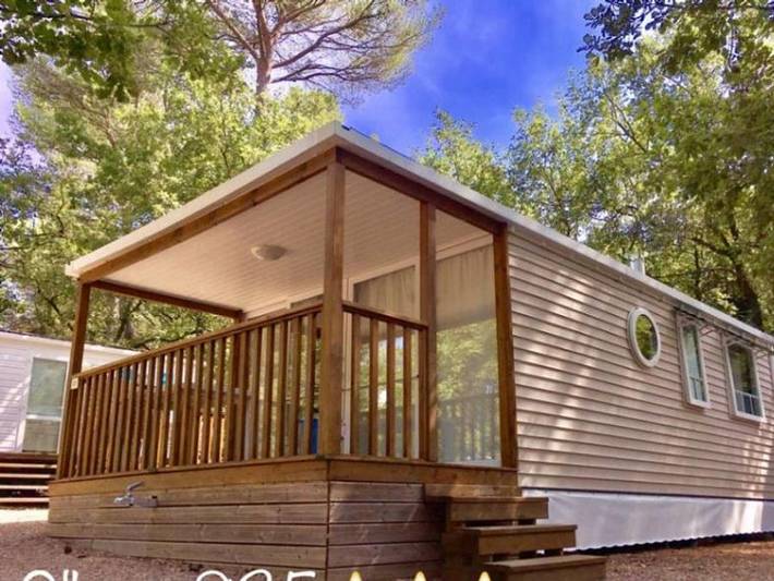 Camping Le Devancon - Mobilheim 4 personen - Maxi Confort O'hara 835T 4 Pers. 2Sch. in Peynier, Mittelmeerküste (Frankreich)