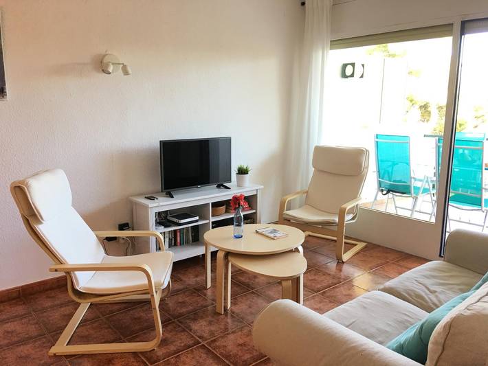 Appartement de vacances entier, Appartement de vacances pour 6 personnes avec balcon/terrasse in Platja de Ribes Roges (Vilanova i la Geltrú), Vilanova i la Geltrú