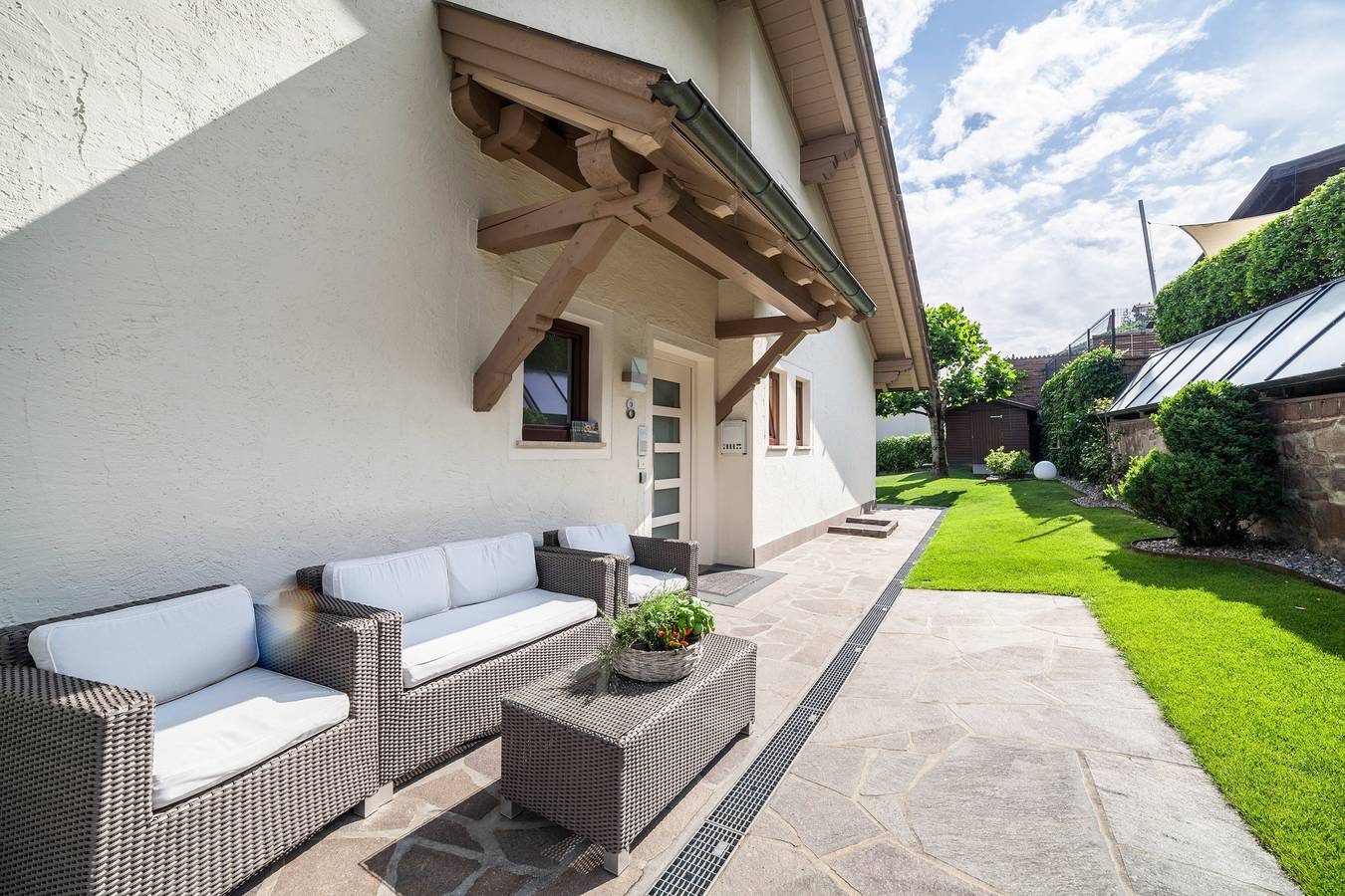 Ganze Wohnung, Ferienwohnung 'Mignon B' mit Bergblick, Gemeinschaftsgarten und Wlan in Riffian, Passeiertal