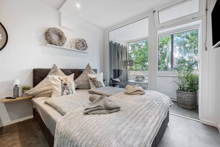 Ferienwohnung für 2 Personen, mit Balkon und Garten sowie Sauna in Hannover und Umgebung - 4