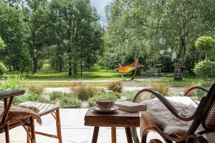 Location de vacances pour 10 personnes, avec terrasse et jardin à Pierrefitte-sur-Sauldre