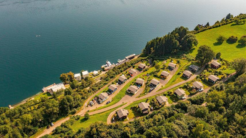 Ferienhaus für 2 Personen, mit Ausblick und Sauna sowie Garten und Seeblick, mit Haustier in Spittal an der Drau